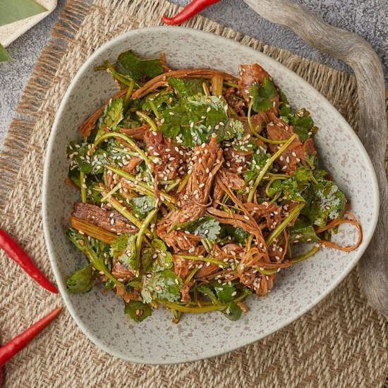 Picture of Chicken salad  with spicy sauce