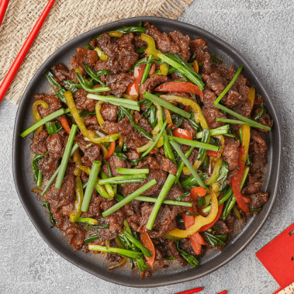 Picture of Lamb with green onions(Half portion)