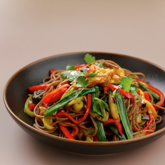 Picture of Buckwheat Noodles with Vegetables