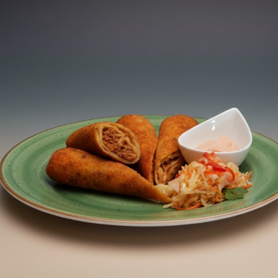 Picture of Bolognese Pancake Roll