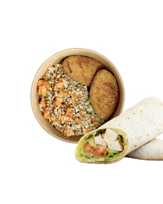 Picture of Cordon bleu+Chicken Wrap