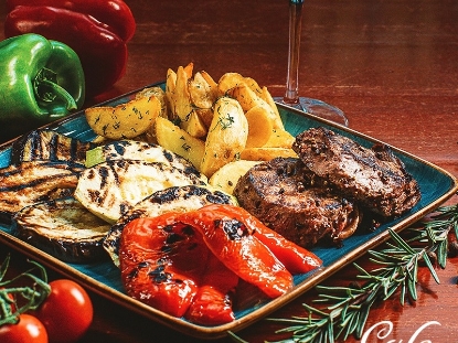 Picture of Beef tournedos with mustard sauce