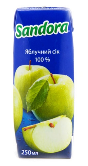 Picture of Natural juice "Sandora" apple 250ml