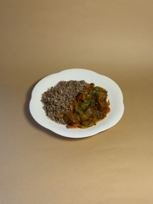 Picture of Buckwheat and Goulash