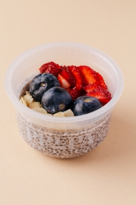 Picture of Chia Pudding with strawberries 