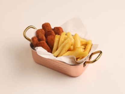 Picture of Turkey Sticks with French Fries